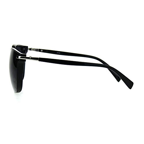 Exposed Lens Mod Hipster Horn Rim Elegant Designer Sunglasses3