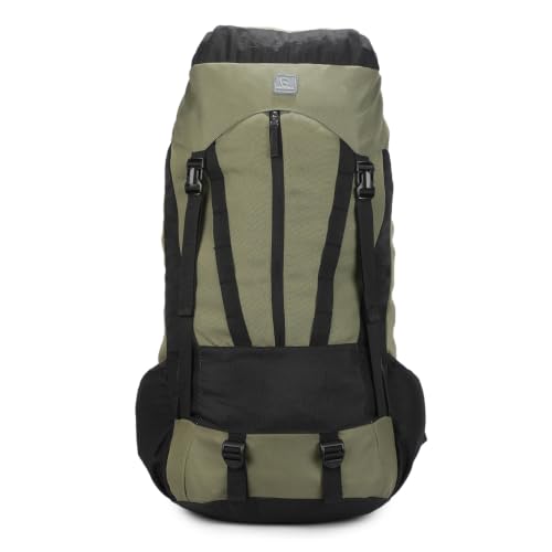 Image of GREENLANDS Cria 55L Water Resistant Rucksack: Your Perfect Companion for Outdoor Adventures, Hiking, Traveling, Sport Camping, and Trekking