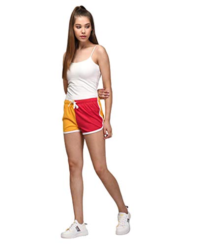 Image of KOTTY Women's Night Shorts(LightYellow&Red,26)