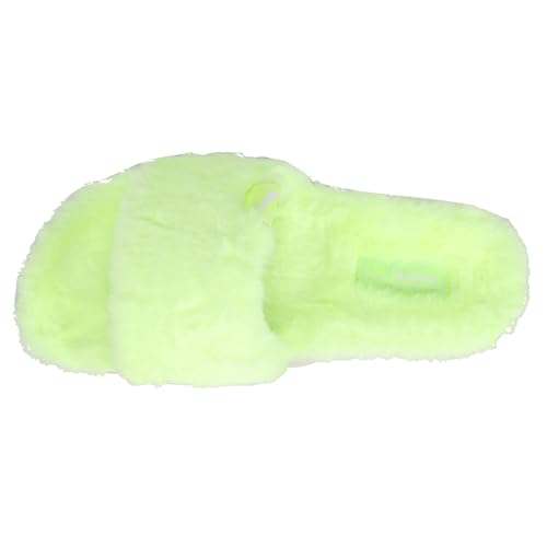 PUMA Womens Leadcat 2.0 Ylm Fluff Slide Casual Sandals Casual - Green4