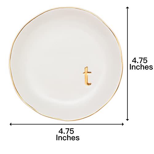 38% Off Ceramic Jewelry Tray - Decorative Trinket Dish Gift