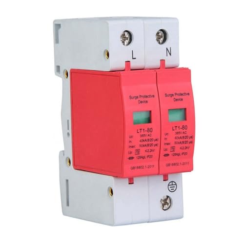 Protection 2P 80KA parasurtenseur basse tension industriel 385V pour ligne téléphonique