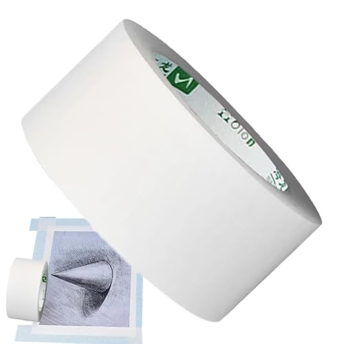 Cinta blanca para artistas, cinta de pintor blanca, cinta para rotulación, protege las superficies, se quita fácilmente. Cinta de pintor. Cinta adhesiva multisuperficie para pintura mural