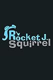 Rocky And Bullwinkle Rocket J Squirrel Graphic: Notebook Planner - 6x9 inch Daily Planner Journal,...