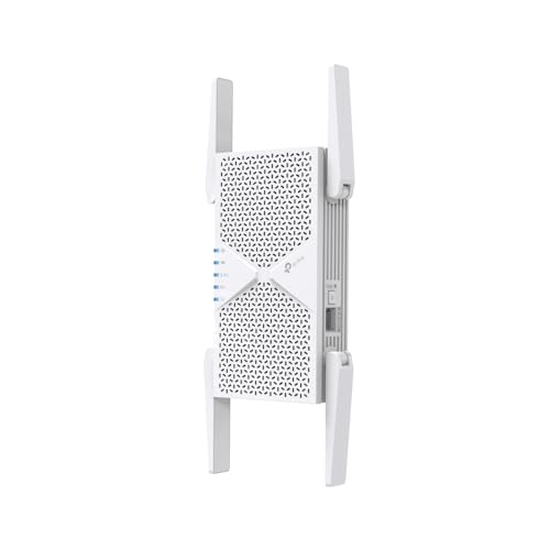 TP-Link RE405BE Wi-Fi 7 WLAN Verstärker Repeater(5764 Mbit/s 5GHz 688 Mbit/s 2 4GHz MLO 2 5G-Port EasyMesh kompatibel mit Allen WLAN-Routern inkl. Fritzbox)
