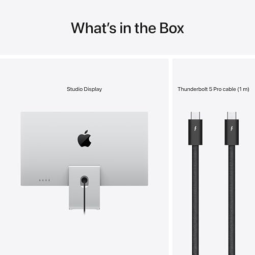Apple Studio Display: Standard Glass, Tilt-Adjustable Stand - 5