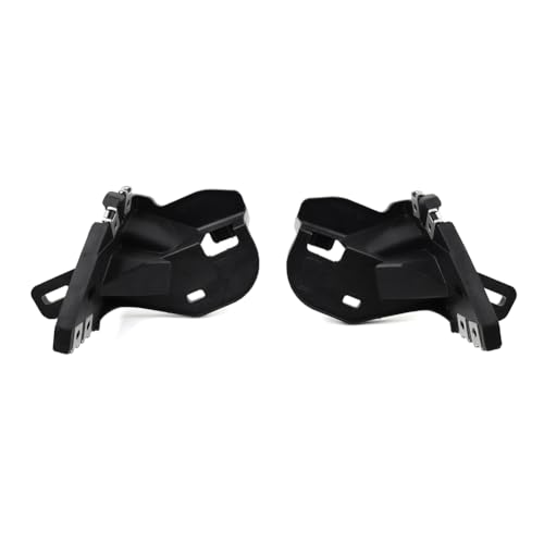 Cninba13 1Pair Front Left & Right Side Panel Mounting Bracket ABS Black For Land Rover For Range Rover Evoque 2010-2019