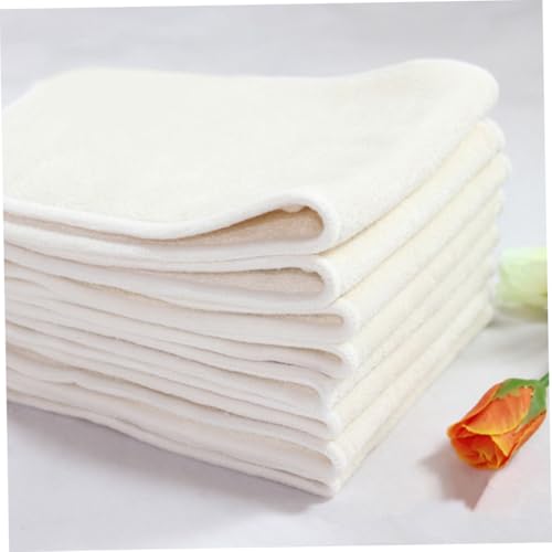Inserts de couches lavables bébé Toyvian en polyester beige x6 - 7