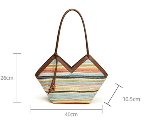Petit sac à main tissé en raphia pour alléger vos sorties - 7