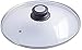 DE BUYER -4112.36 -couvercle verre bouton bak./inox ø 36cm