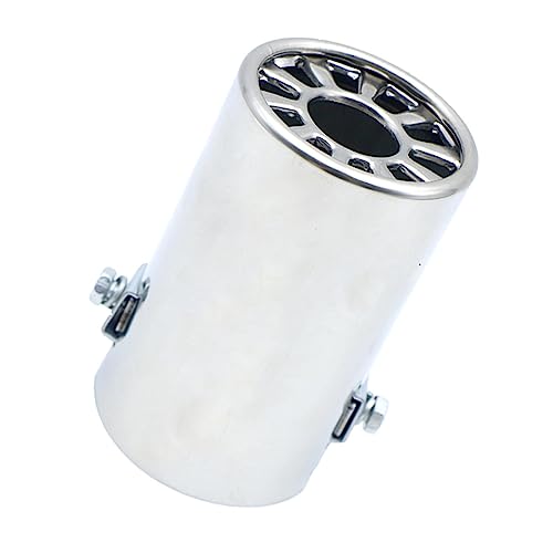 Generic Silenciador de escape de tubo de escape durável Modificação Acessório Universal de escape Si