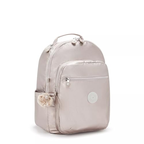 Image of Kipling Women's Seoul 15 inch Laptop Backpack, Durable, Roomy with Padded Shoulder Straps, Built-In Protective Sleeve