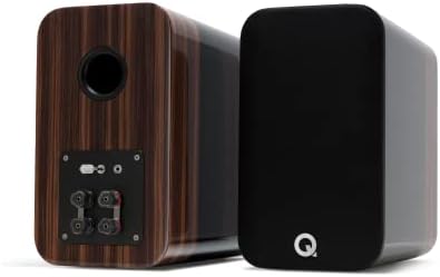 Concept 300 Bookshelf Speakers Black and Rosewood (Price displayed is for 1 Unit, for Complete Pair Please Order 2 Units) Premium Stereo Speakers