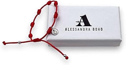 Pulsera Boho Mujer Hilo Rojo Virgen del Carmen 31Chs6ur9PL. AC SR38. SL1000