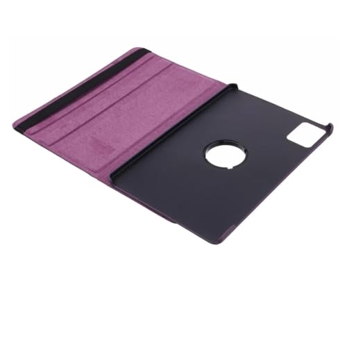 Image of M Cart Lenovo Tab M11 (11 inch) Rotate Cover | Leather Finish | 360 Degree Rotate Back Cover | Shockproof Back Cover Case for Lenovo Tab M11- (Purple)