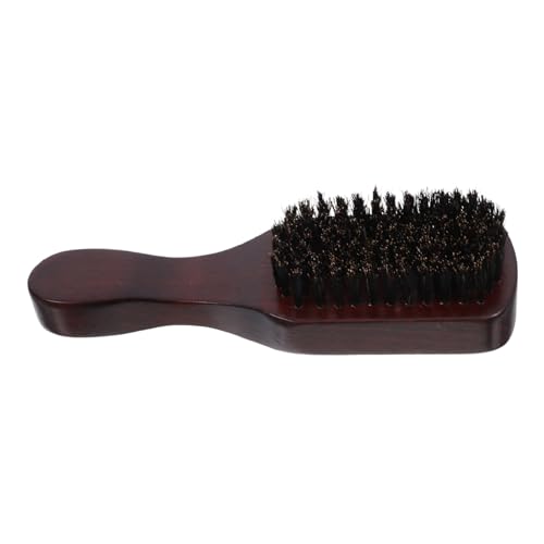 SOESFOUFU Barber Brush Set Men's Beard Hair Catcher Scrubber Bristle Hair Brush Portable