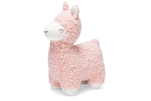 Karlie Alpaka Fuzzy, Hundespielzeug, Plüsch, Rosa, 20x6x22 cm