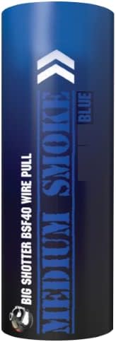 BSF40 WIRE PULL Smoke Grenade Blue for Boy Gender Reveal, Paintball, Weddings, Photoshoots, Parties, Events & Birthdays