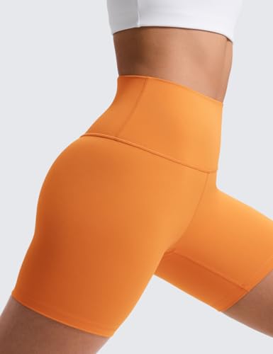 Image of CRZ YOGA Butterluxe Biker Shorts 6 inch | Extremely Soft, Gentle Compression, Yoga, High Waisted, for Women