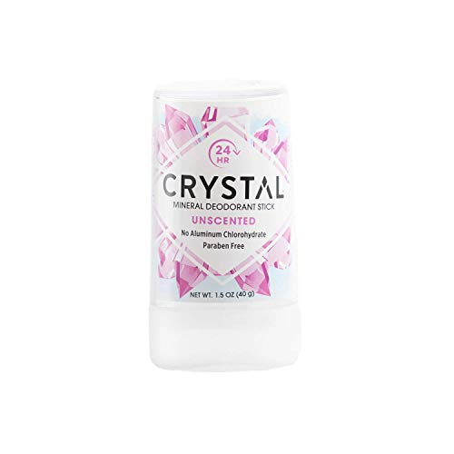 Pack of 4 x Crystal Body Deodorant Travel Stick - 1.5 oz