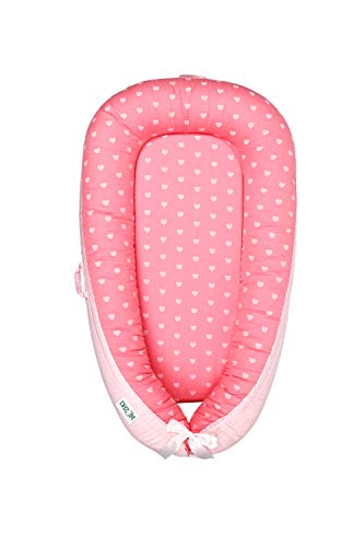 Baby Lounger Baby Nest Baby Bassinet for Bed Newborn Lounger Portable Cribs -100%
