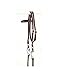 King Series Nylon Pony Browband Bridle Brown