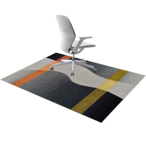 Alfombrilla antideslizante para sillas de oficina de madera dura para sillas de juegos y escritorio, 120 x 150 cm, ideal para superficies de madera