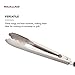 KitchenAid Gourmet Stainless Steel Serving Tongs with Hang Hook and Secure Closing Lock, 9 Inch, Stainless Steel