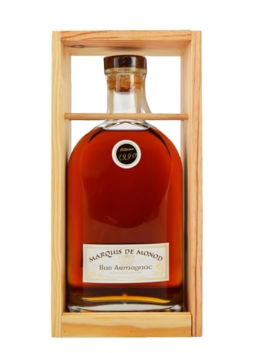 Armagnac Marquis De Monod Bas Millesime 1990 de 70 cl - Elaborado en Francia - Qantima Group (Pack de 1 botella)