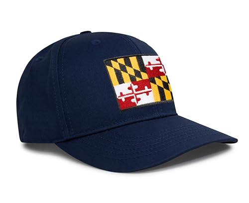 Image of International Tie State Hat for Men and Women, Adjustable Snapback Trucker Baseball Cap with Embroidered Patch