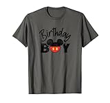 21DNMC00024A-001 Disney Mickey & Friends Birthday Boy Mickey Logo T-Shirt