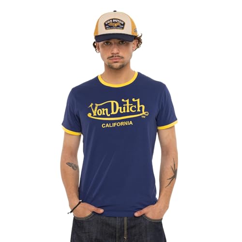 Tee shirt homme coton Blast pour un style minimaliste intemporel au col rond
