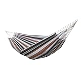 Genérico Hammaca Doppel-Hängematten für Erwachsene, zusammenklappbar, für Garten, Terrasse, Camping, Zubehör für den Innen- und Außenbereich