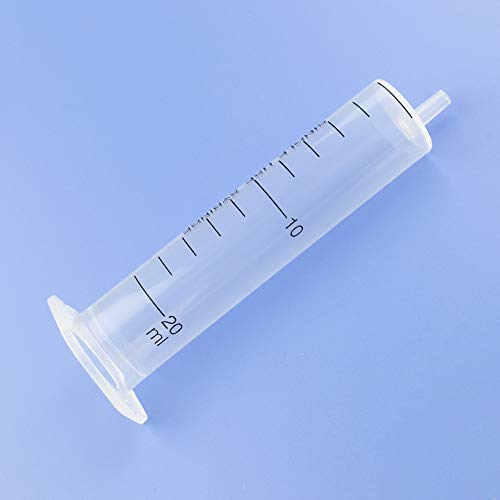 Image of 20ml Syringes without Needle Luer Slip No Rubber Ring, Reduce Mess, 20 Pack