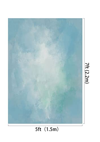 Kate Baby Blue Gradient Art Photo Studio Background 1.5x2.2m/5x7ft, B1044538 - Image 3