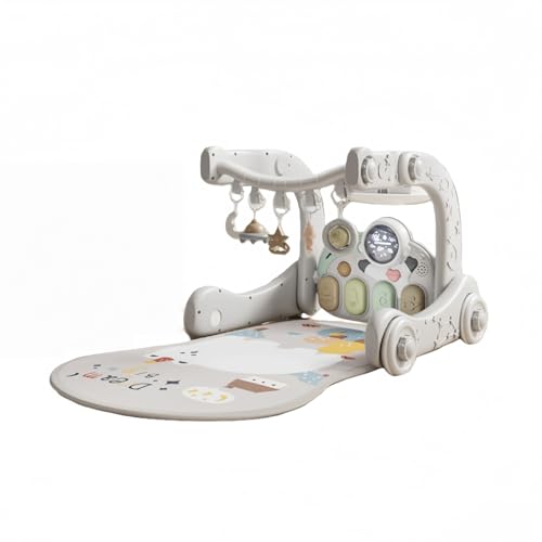 Kizare �Ԃ���� �ߋ� �x�r�[�W���Q�[���}�b�g 5in1�������� �Q�[���}�b�g �V�������y�t�B�b�g�l�X �t�@�b�V������������ �����V�� ���@�\�t�B�b�g�l�X���b�N ���ړI�E�H�[�J�[ �m��ߋ� ���o�h�� �o�Y�j�� (�O���[,88*56*42cm+�u���[�g