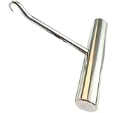 VILLCASE Tennis Racket Stringing Tennis Racket Stringer Stringing Machine T Tool Racket Stringing Puller Tennis Stringing Tool Shuttlecocks Tenis Tools Badminton Racket Stainless Steel Hook