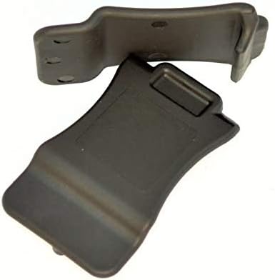 DIY Kydex Holster Quick Clips, 1.75" Belts, Black, 2 Pack