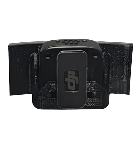 Image of Custom Helmet Mount Holder Compatible with DJI Mic Mini for Recording POV Voice.
