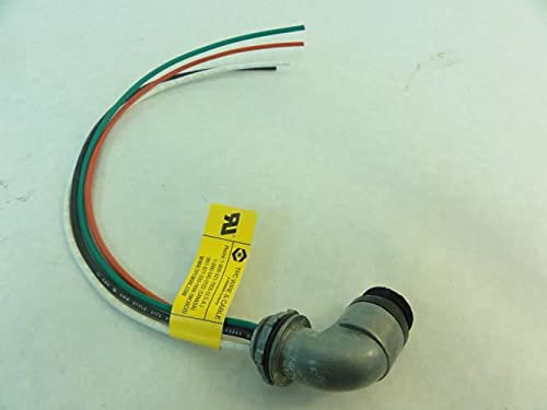 TPC Wire & Cable 89400, Male Receptacle, 4P, 90 DEG.