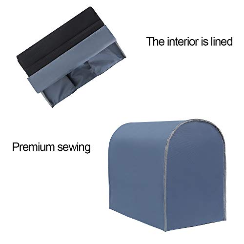 LLYWCM Stand Mixer Cover Compatible with 6-8 Quart Kitchenaid Mixers, Kitchenaid Mixer Dustproof Cover and Accessories for Small Appliance Protector Shield with Pockets - Thumbnail 7