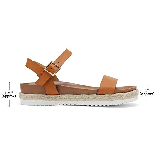 Image of DREAM PAIRS Espadrille Casual Platform Sandals