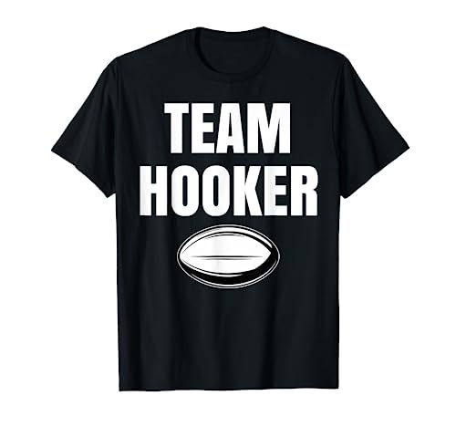 Funny Rugby Shirt Team Hooker Funny Rugby Camiseta