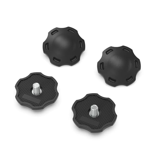 Football Helmet Thumb Screws Compatible with Riddell SpeedFlex Football Helmet, Reduce Head Injuries, for Riddell Speedflex Helmet Accessories, Youth Football Chin Strap Thumb Screws - 4 Pack
