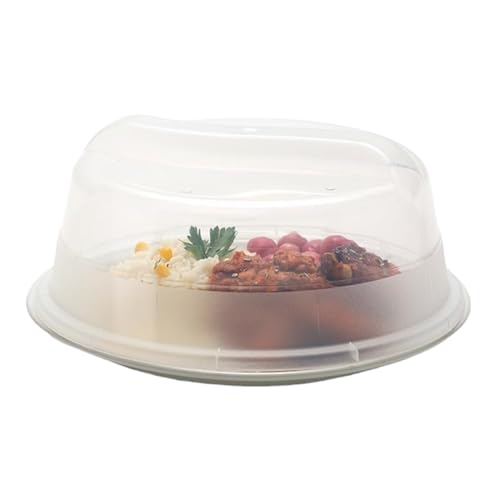 Catálogo de Plasticos cubasa más recomendados. 35 Tapa Para Microondas Plastico Transparente 27cm Anti Salpicadura Con Respiradero Y Agarradera Cubasa
