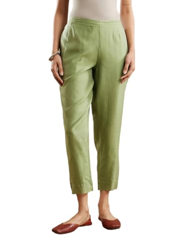 Pantalon en soie anti-transpiration en coton ethnique léger