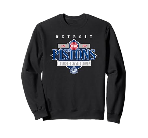 NBA Official Detroit Pistons Diamond Look Sweatshirt