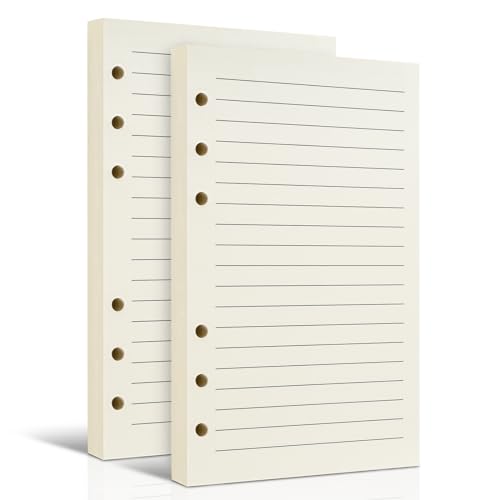 Papier rechargeable A6 ligné pour classeurs, solution pour vos notes