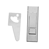 Verrou de sécurité pour armoire en verre : facile à installer et simple à utiliser, conception raisonnable, utile et fiable. c'est pour votre maison.