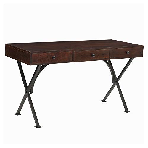 FirsTime & Co. Solid Mango Wood Dark Brown Carter...